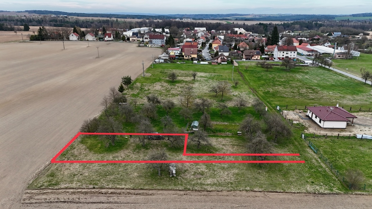 STÁDLEC - PRODEJ STAVEBNÍ PARCELY - kopie
