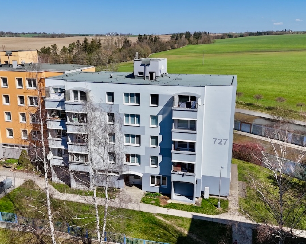 TÝN NAD VLTAVOU - PRODEJ DRUŽSTEVNÍHO BYTU 3+1
