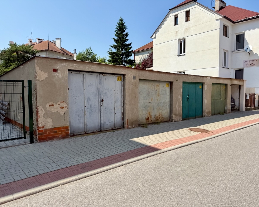 TÁBOR - PRODEJ GARÁŽE U STADIONU MÍRU